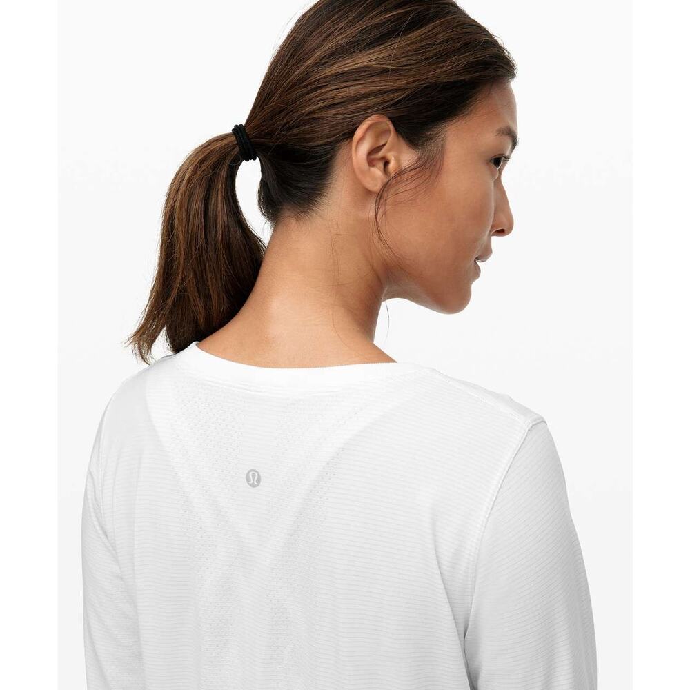 Lululemon Swiftly Relaxed Long Sleeve
White / White Size 12 - Picture 4 of 8